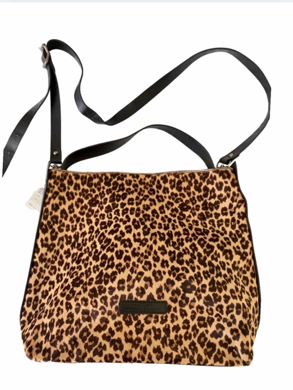 NWT Ocelot/Leopard Print “Pony Hair” Leather Bag